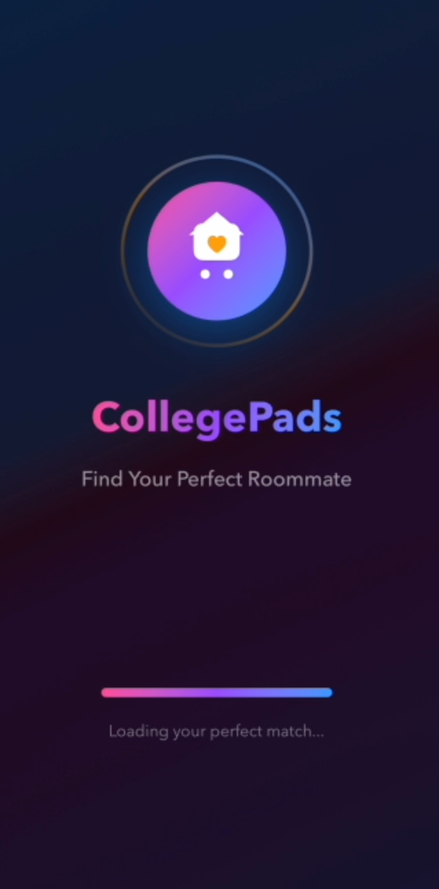 CollegePads Loading Screen