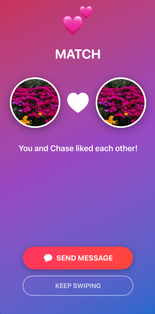 CollegePads Match Celebration